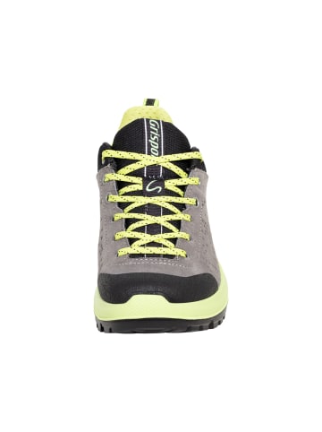 Grisport Freizeitschuhe Schnürschuh in grau/lime