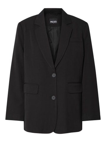 Pieces Oversize-Blazer in Black