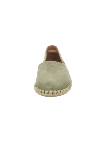 Verbenas Damenslipper sportlicher Boden  in  Grün