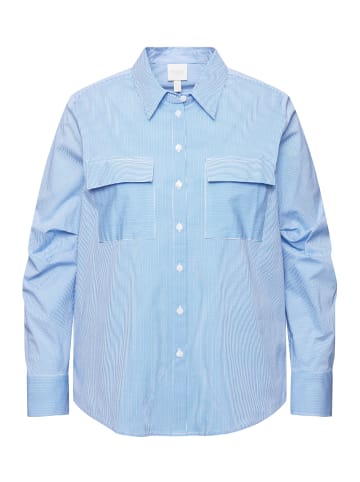 Ulla Popken Hemdbluse in kornblumenblau