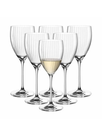LEONARDO 6er Set Rieslinggläser Poesia in Transparent 350 ml in transparent