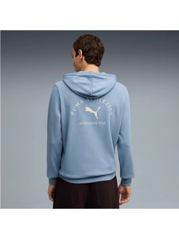 Puma Class Graphic Hoodie in Blau
