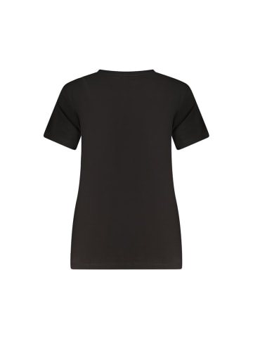 Guess Jeans Schwarzes Baumwoll-T-Shirt