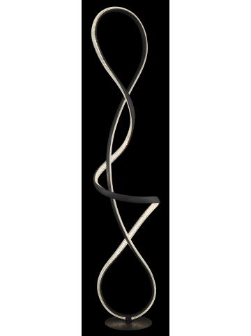Globo lighting Stehleuchte "SWIRL" in black