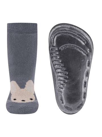 ewers Stoppersocken Hase in stahlgrau