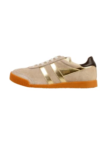 Gola Elan Glitz Trainer Leder-Sneaker Beige