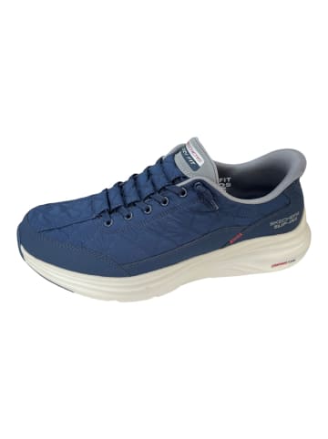 Skechers Slipper Sneaker in blau/kombi