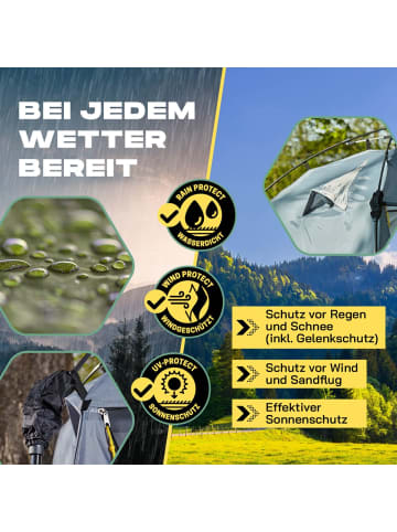 Where Tomorrow Pop Up Duschzelt 155x155x220cm grün  grün