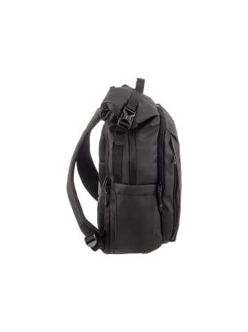 Franky RS110-B Freizeitrucksack Rolltoprucksack black