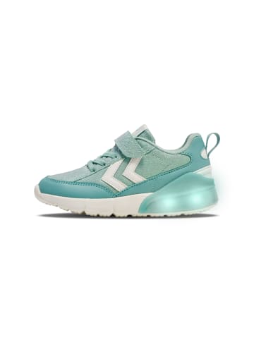 Hummel Hummel Sneaker Daylight Glitter Kinder in TURQUOISE