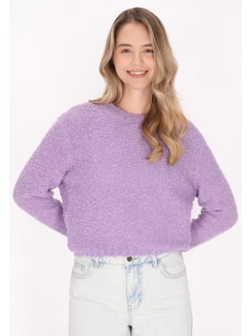 myMo Damen Sweater in Violett