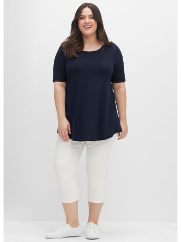 sheego Longshirt in nachtblau