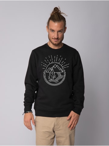 wat? Apparel Sweatshirt Natur ist schön in Schwarz