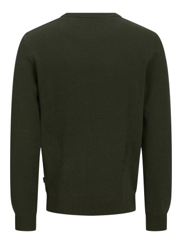 Jack & Jones Pullover JJEGlobe in oliv - 0005