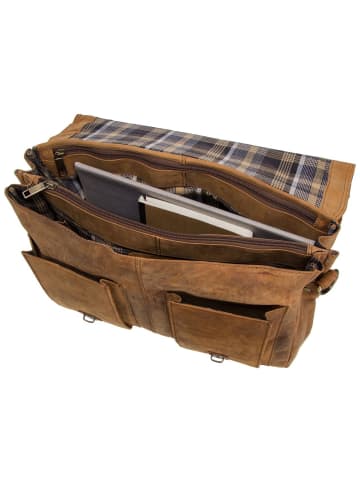 Harold's Aktentasche Antic 844 M in Natur