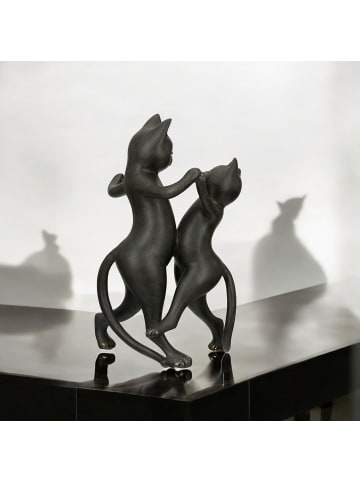 GILDE Figur Gatto schwarz - (H) 30,5 cm