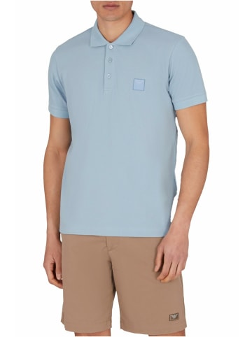 Armani Poloshirt für Herren in hell-blau