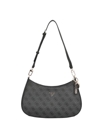 Guess Noelle II Top Zip - Schultertasche 28 cm (slate logo) in coal logo