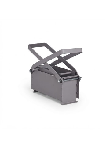 relaxdays Papierbrikettpresse in Grau