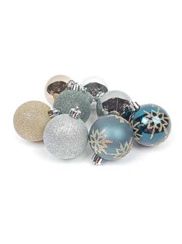 Atmosphera Créateur d'intérieur Weihnachtsschmuck in Mehrfarben, (B) 2,5 x (H) 21 x (L) 20 cm