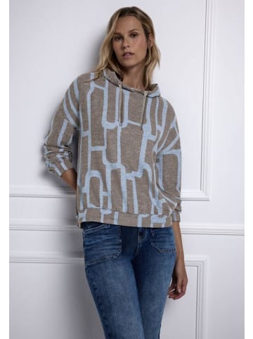 Street One Langarmshirt in frosted blue