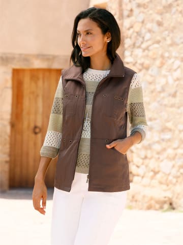 WITT WEIDEN Weste in schoko