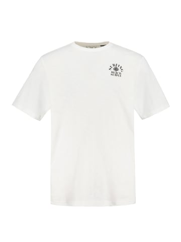 JP1880 Kurzarm T-Shirt in schneeweiß