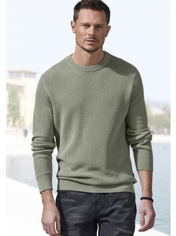John Devin Strickpullover in salbei