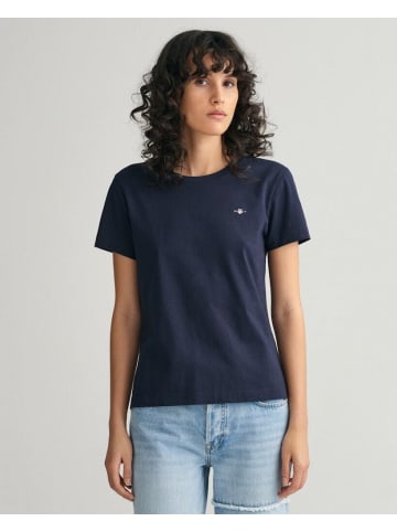 Gant T-Shirt in evening blue