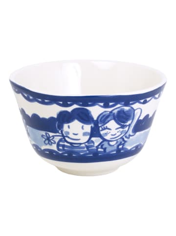 Blond Amsterdam Schale Blume in Blau - 14cm