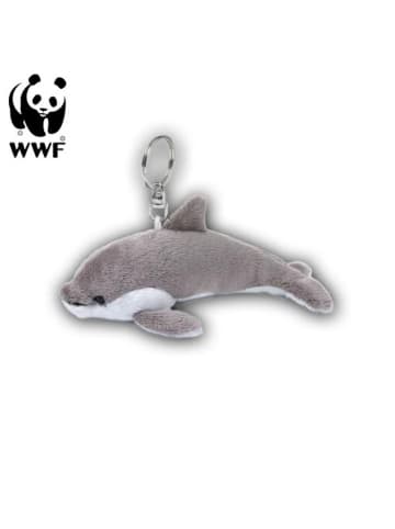 WWF Plüschanhänger Delfin (10cm) in grau