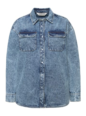 Studio Untold Hemdbluse in blue denim