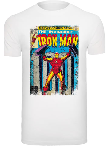 F4NT4STIC T-Shirt Marvel Iron Man Cover in weiß