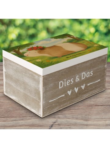 Mr. & Mrs. Panda holzschachtel Meerschweinchen Weisheit Design o... in Weiß