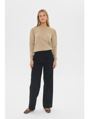 SAINT TROPEZ Strickpullover CherriSZ Gerade Passform in Amphora Melange