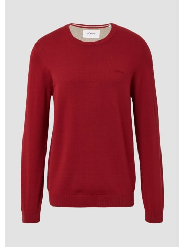 s.Oliver Strickpullover in 3626_rot