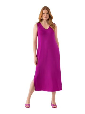 Ulla Popken figurbetontes Kleid in beere