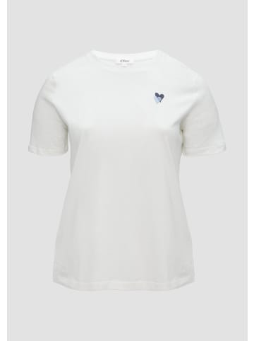 s.Oliver T-Shirt in 02D0_ecru