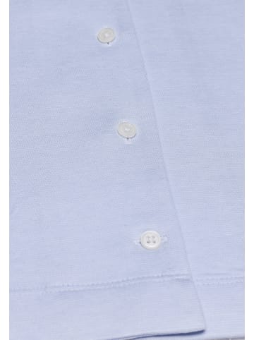 Vincenzo Boretti Bluse tailliert in hellblau