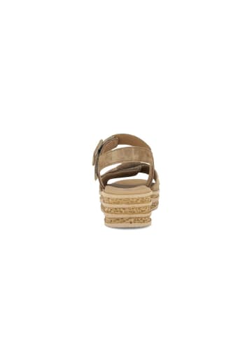 Gabor Keilsandalen für Damen in beige