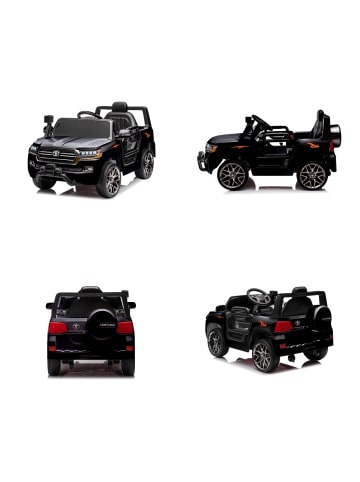 Chipolino Kinderelektroauto SUV Toyota in schwarz
