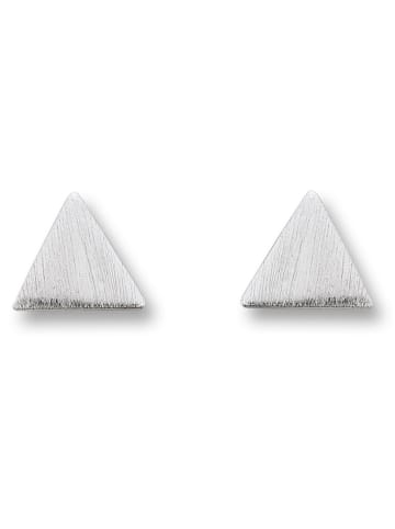 ONE ELEMENT  Dreieck Ohrringe   Ohrstecker aus 925 Silber in silber