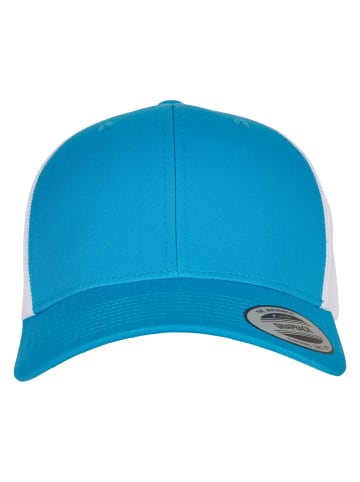  Flexfit Trucker in turquoise/white