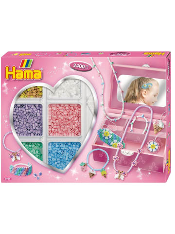 Hama Kreativ-Box Schmuck Midi-Bügelperlen in bunt