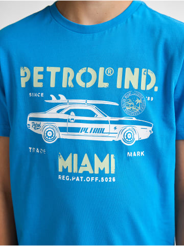 Petrol Industries 2er-Pack Basic-T-Shirt Rundhals Peacock in Mehrfarbig