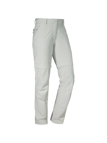 Schöffel Hose Pants Ascona Zip Off in Lichtgrau