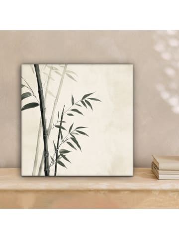 MuchoWow Leinwand Bilder Eukalyptusholzfarben