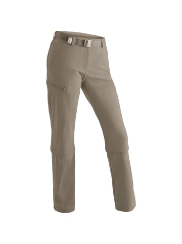 Maier Sports Zip-Hose Arolla in Beige