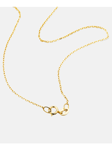 Diamant L'éternel Halskette mit Anhänger aus 375 Gelbgold mit 0.07 Karat Diamant