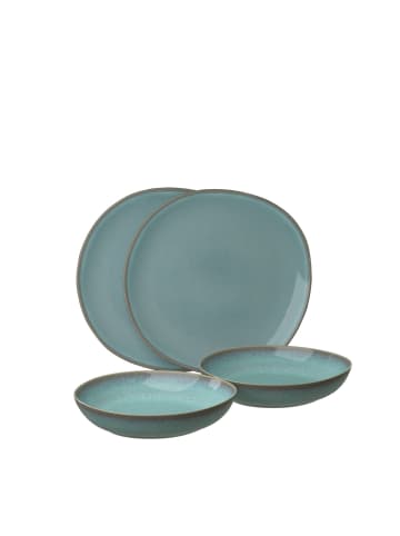 like. by Villeroy & Boch Tafelset 4tlg.EC Lave glacé in blau